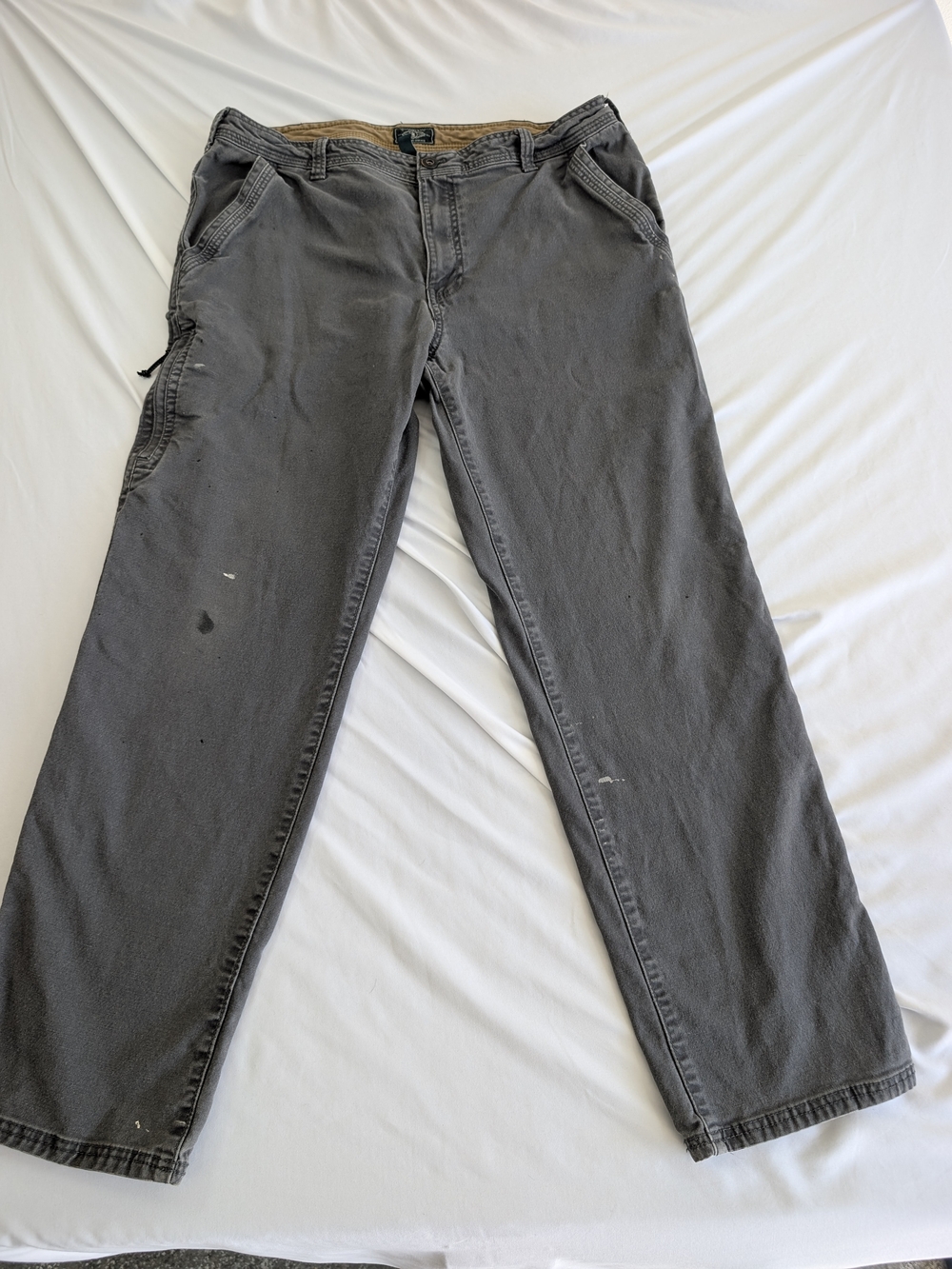 G.H. Bass & Co. Men's Gray Cargo Pants 38 X 32